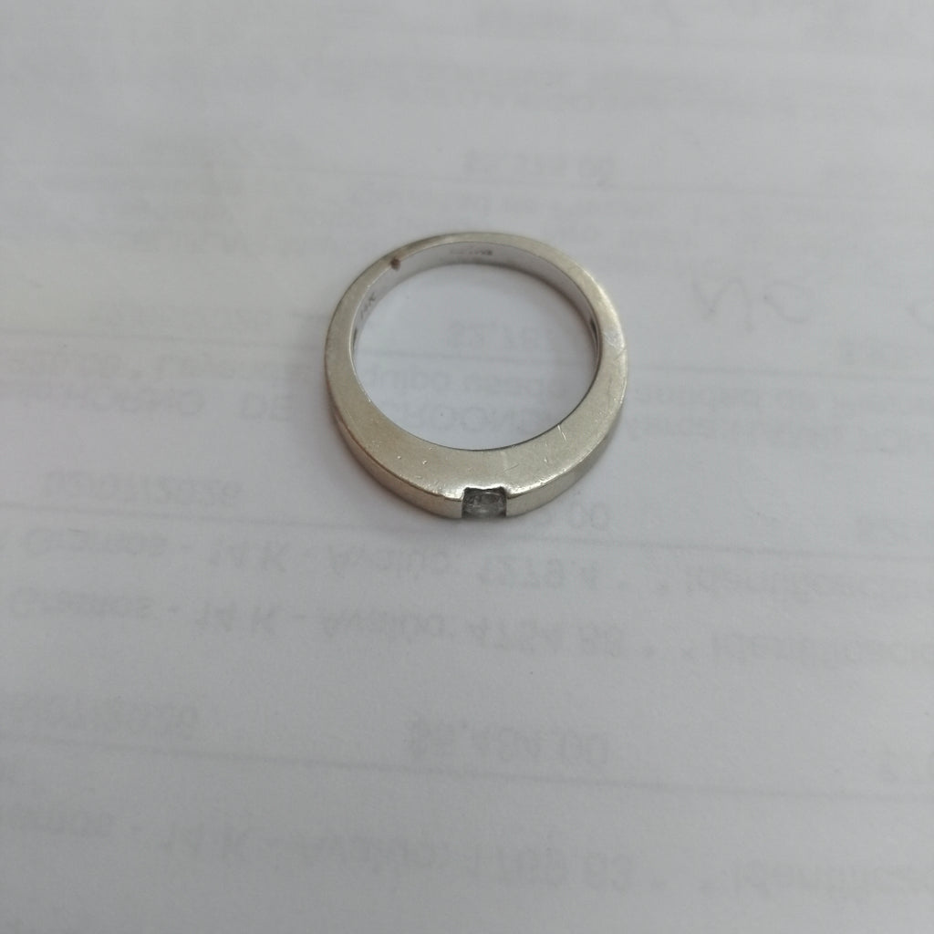 ANILLO ORO BLANCO 8 K 3,60 GRMS (SEMINUEVO)