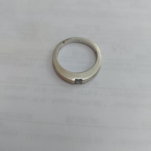 ANILLO ORO BLANCO 8 K 3,60 GRMS (SEMINUEVO)