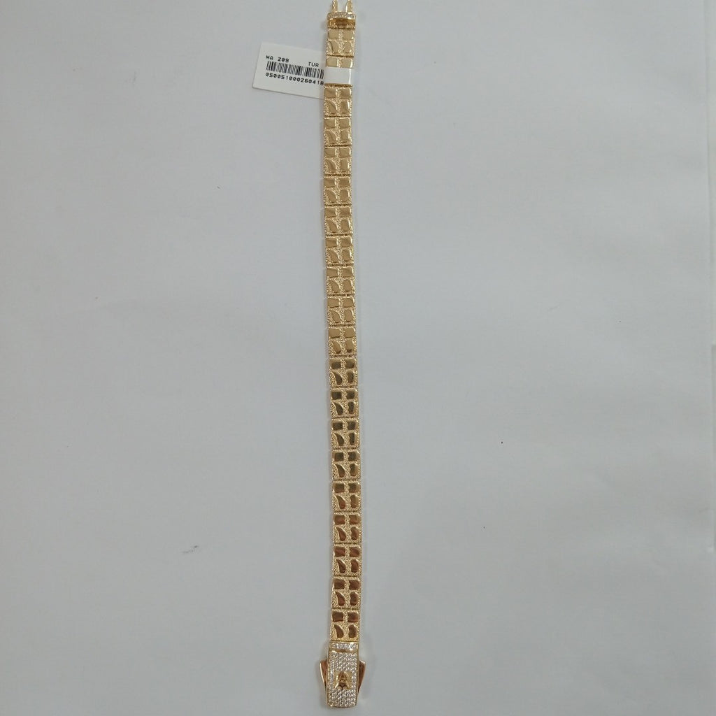 PULSERAS CABALLERO ORO 14K 17.4 (NUEVO)