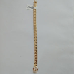 PULSERAS CABALLERO ORO 14K 17.4 (NUEVO)