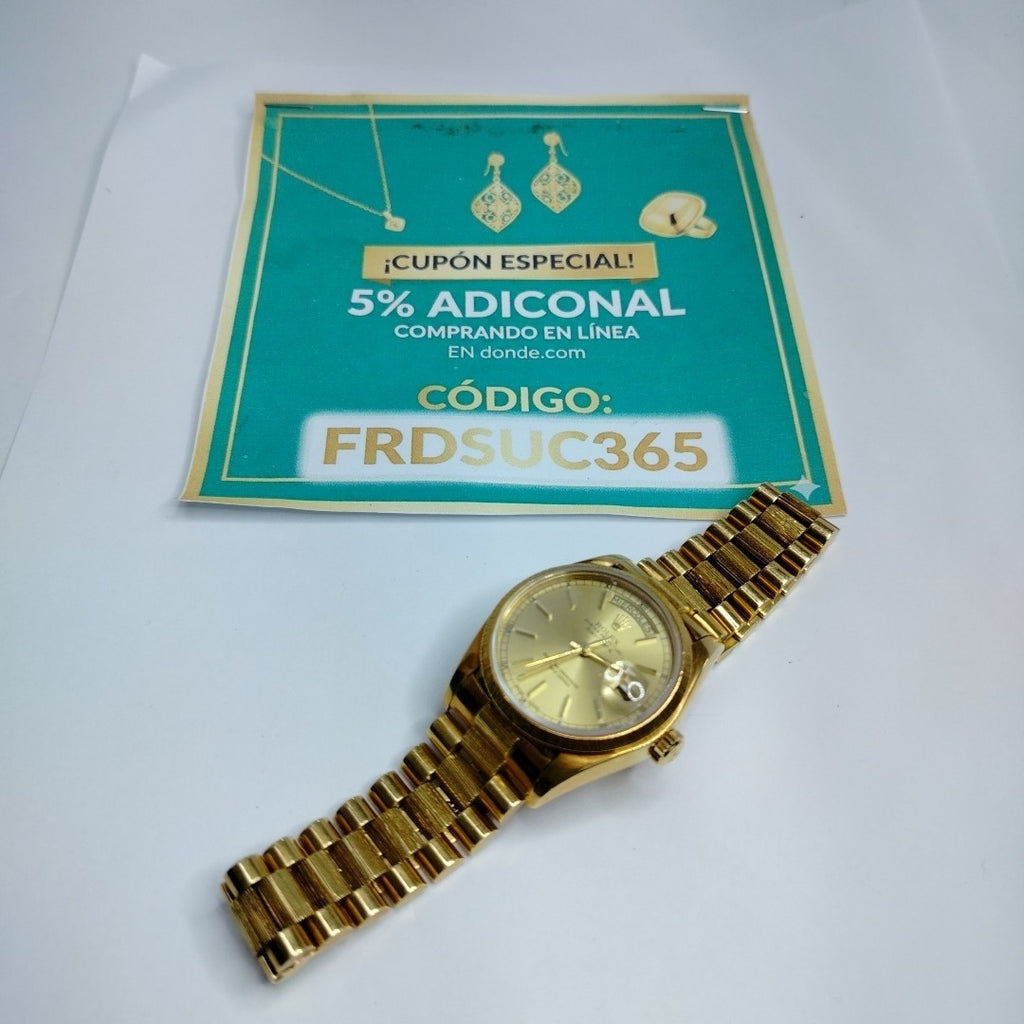 RELOJ CABALLERO OYSTER PERPETUAL DAY-DATE (SEMINUEVO)