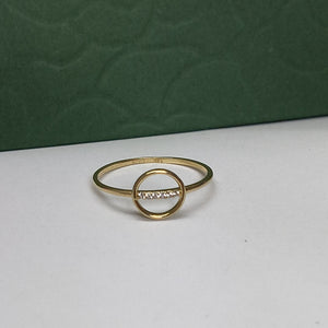 ANILLOS DAMA ORO 14K 0.8 (NUEVO)