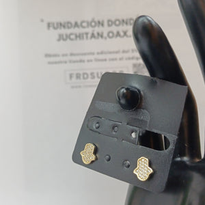 BROQUELES ORO 14K 1.3 (NUEVO)