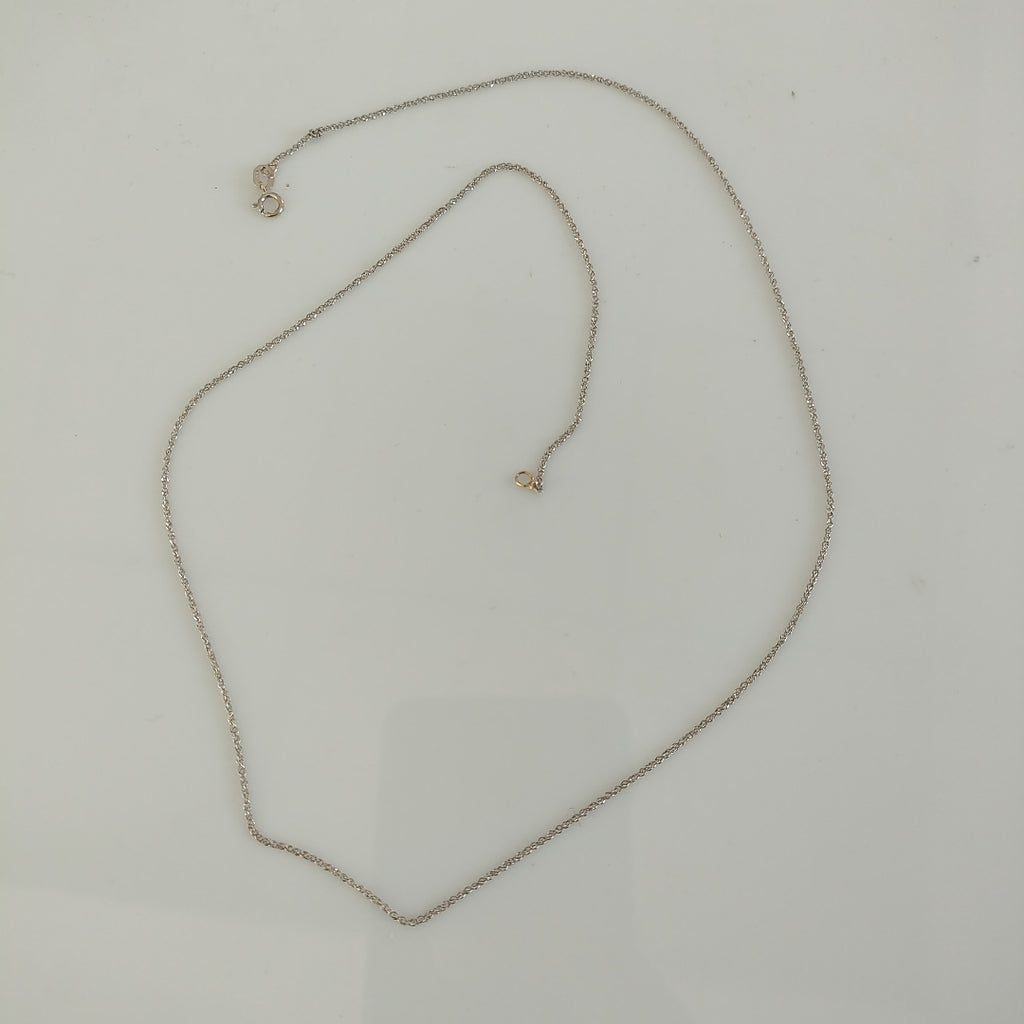 CADENA ORO, ORO BLANCO 14 K 1 GRMS (SEMINUEVO)