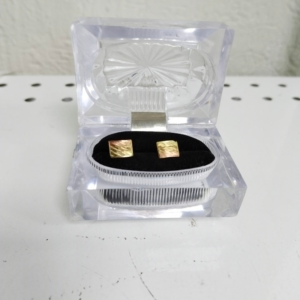 BROQUELES PAR ORO 14 K 1,10 GRMS (SEMINUEVO)