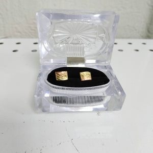 BROQUELES PAR ORO 14 K 1,10 GRMS (SEMINUEVO)