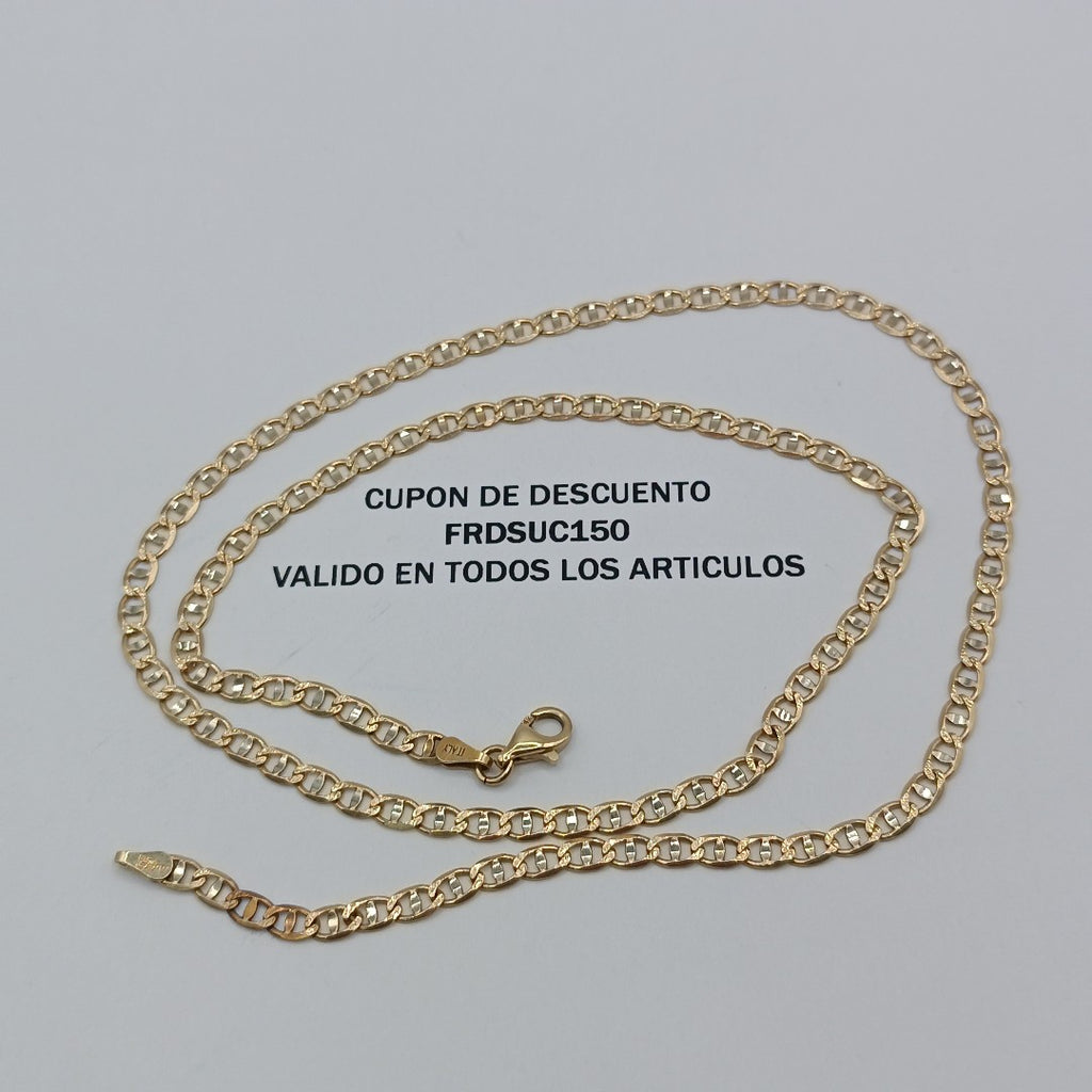 CADENA ORO 14 K 7.8 GRMS (SEMINUEVO)