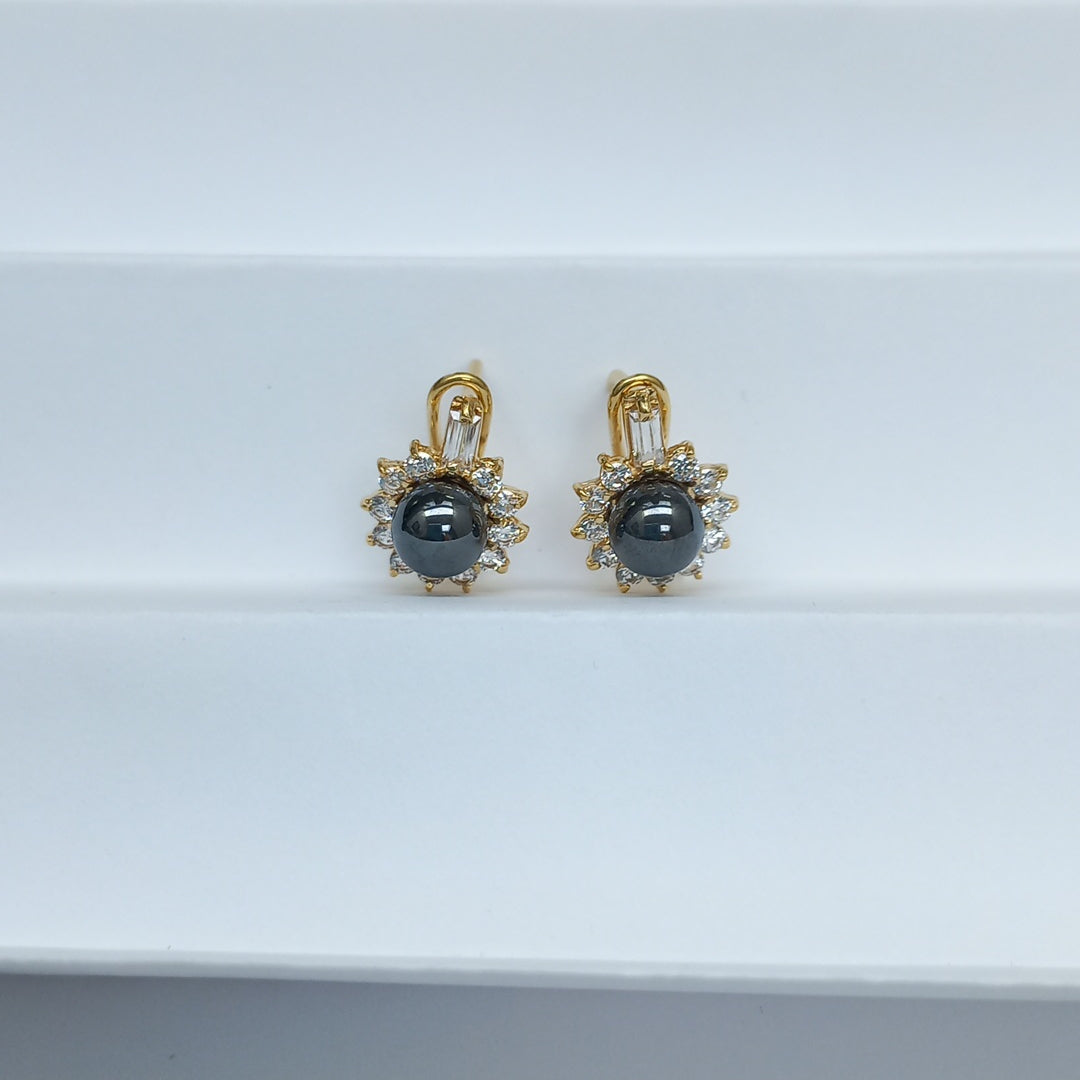 ARETES PAR ORO 14 K 5,00 GRMS (SEMINUEVO)