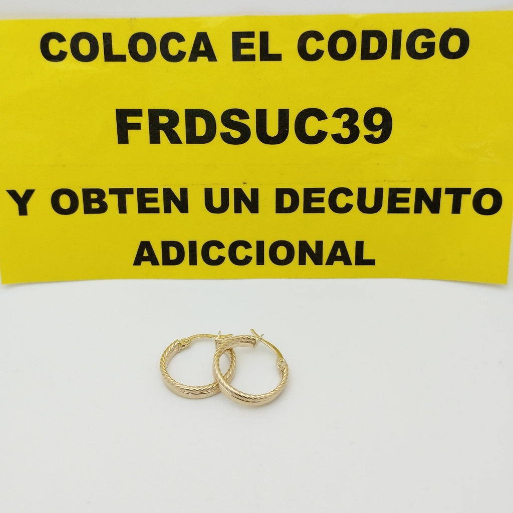 ARRACADAS ORO 14K 1.8 (NUEVO)