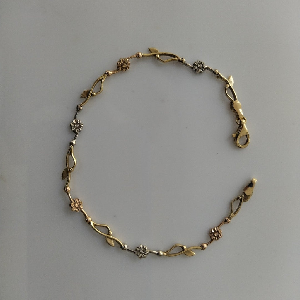 PULSERA ORO 14 K 3.9 GRMS (SEMINUEVO)