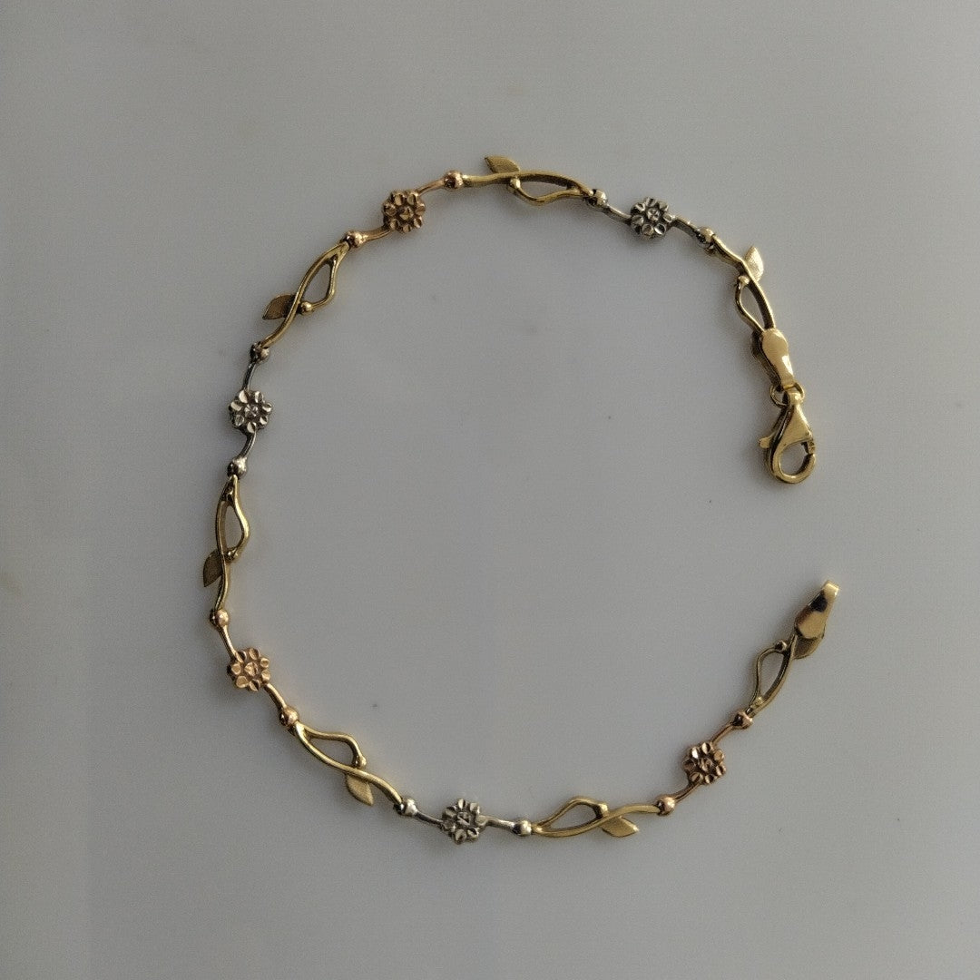 PULSERA ORO 14 K 3.9 GRMS (SEMINUEVO)