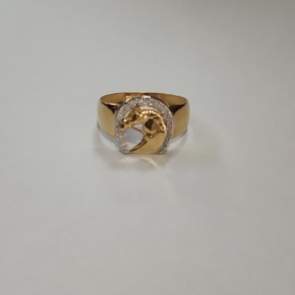 ANILLOS CABALLERO ORO 14K 1.6 (NUEVO)