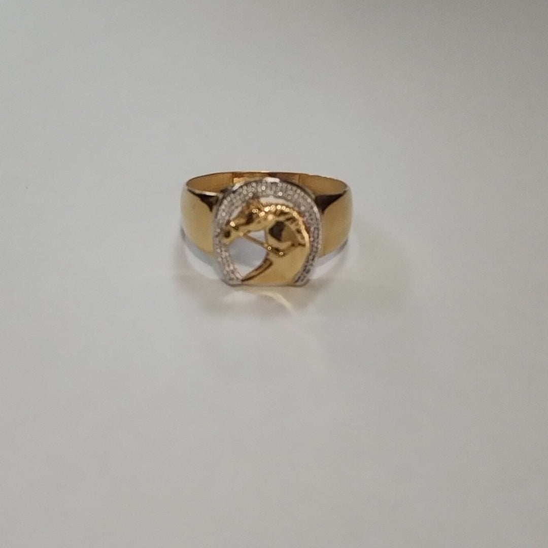 ANILLOS CABALLERO ORO 14K 1.6 (NUEVO)