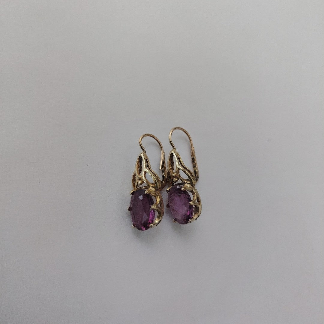 ARETES PAR ORO 10 K 3,50 GRMS (SEMINUEVO)