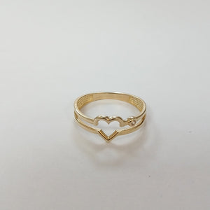 ANILLOS DAMA ORO 14K 2 (NUEVO)