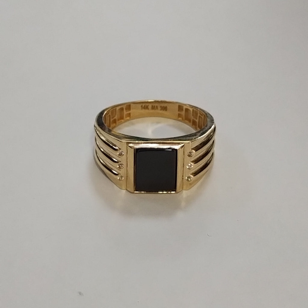 ANILLOS CABALLERO ORO 14K 6.3 (NUEVO)