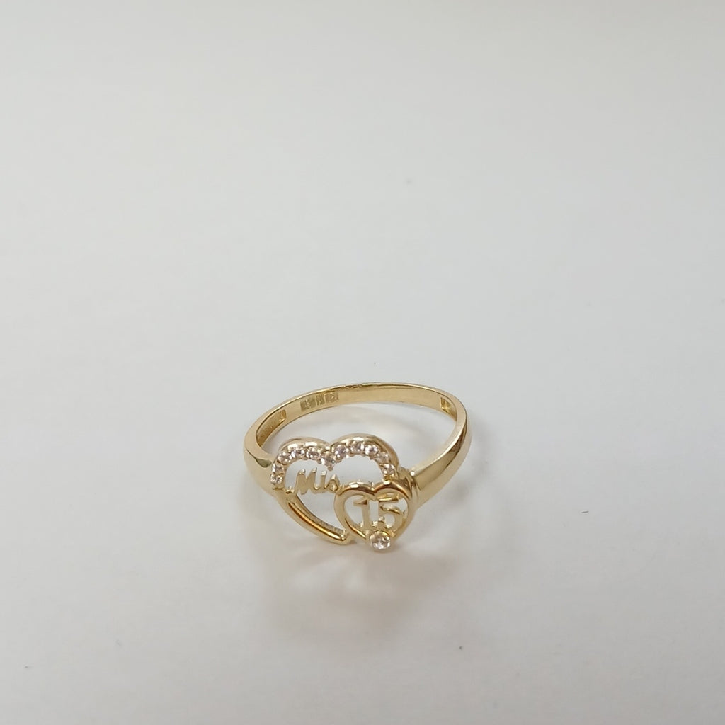 ANILLOS DAMA ORO 14K 2 (NUEVO)
