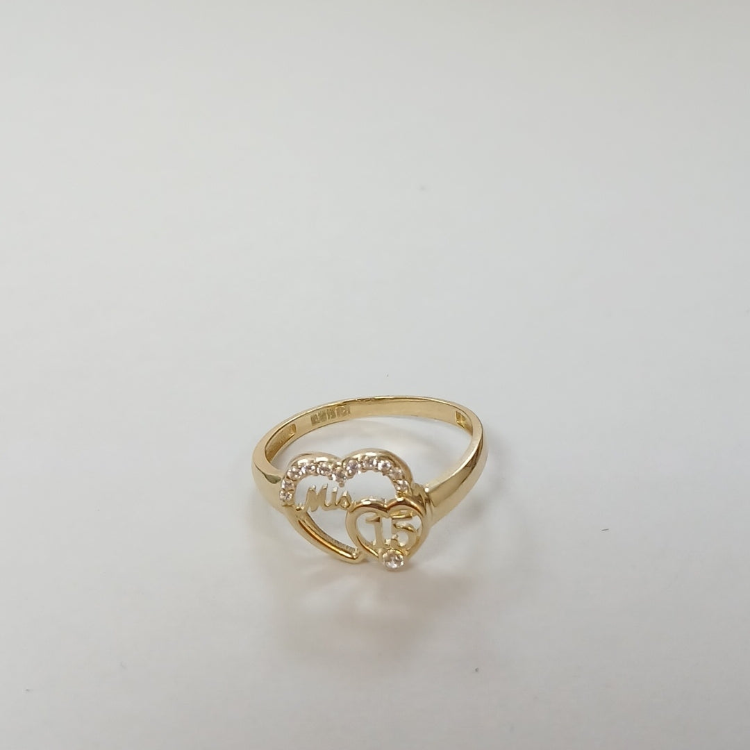 ANILLOS DAMA ORO 14K 2 (NUEVO)