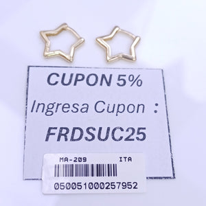 HUGGIES ORO 14K 1.4 (NUEVO)