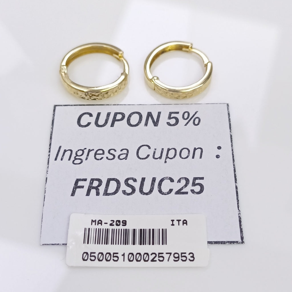 HUGGIES ORO 14K 1.7 (NUEVO)