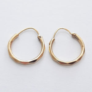 ARRACADAS PAR ORO 18 K 0.8 GRMS (SEMINUEVO)