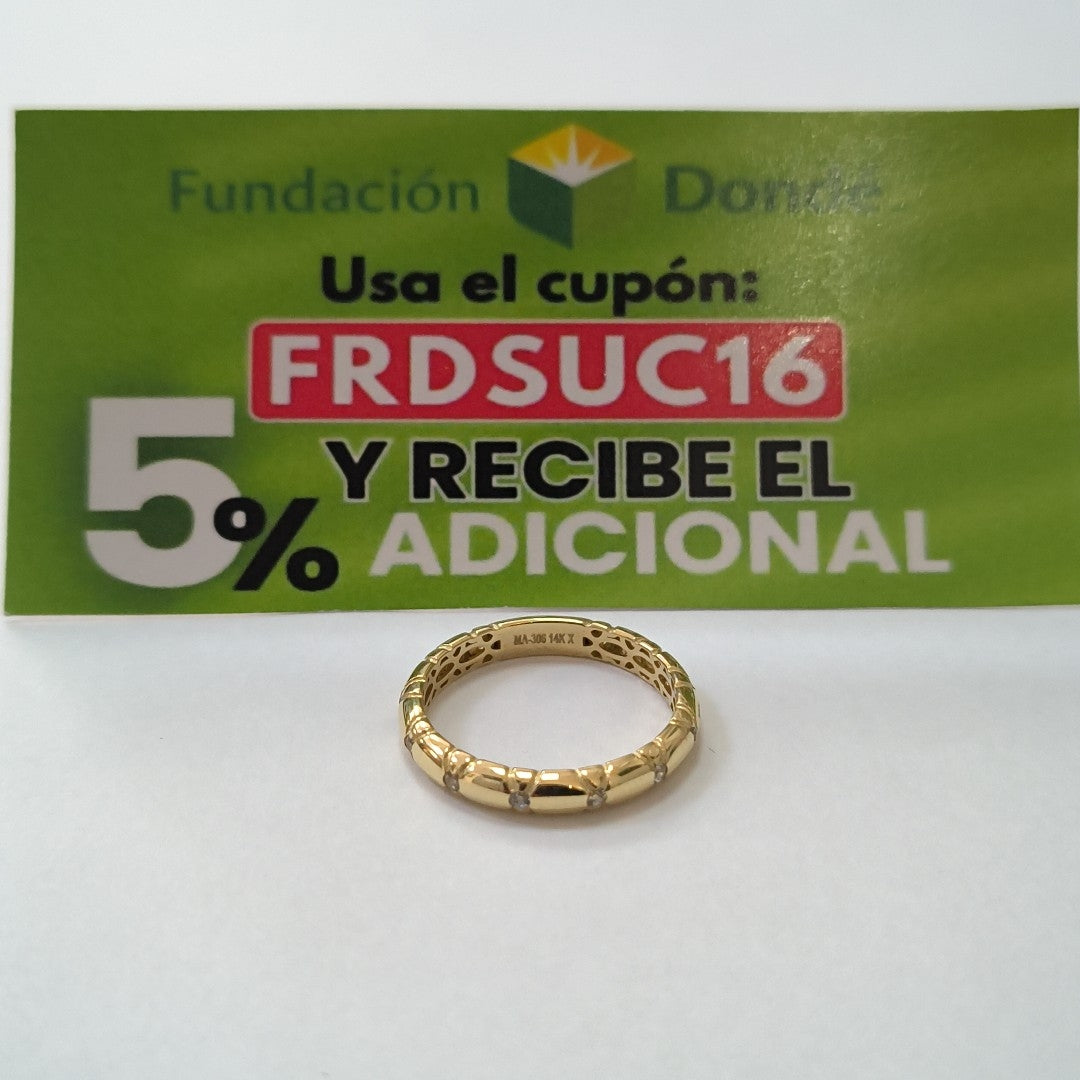 ANILLOS DAMA ORO 14K 2.1 (NUEVO)