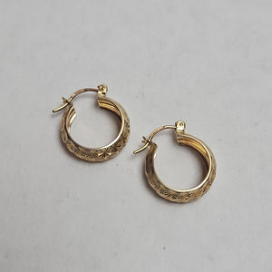 ARRACADAS PAR ORO 8 K 2 GRMS (SEMINUEVO)