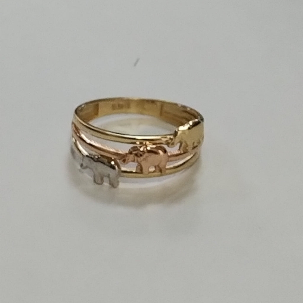 ANILLOS DAMA ORO 14K 2 (NUEVO)