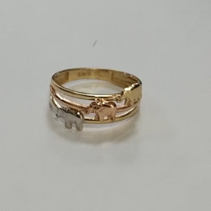ANILLOS DAMA ORO 14K 2 (NUEVO)