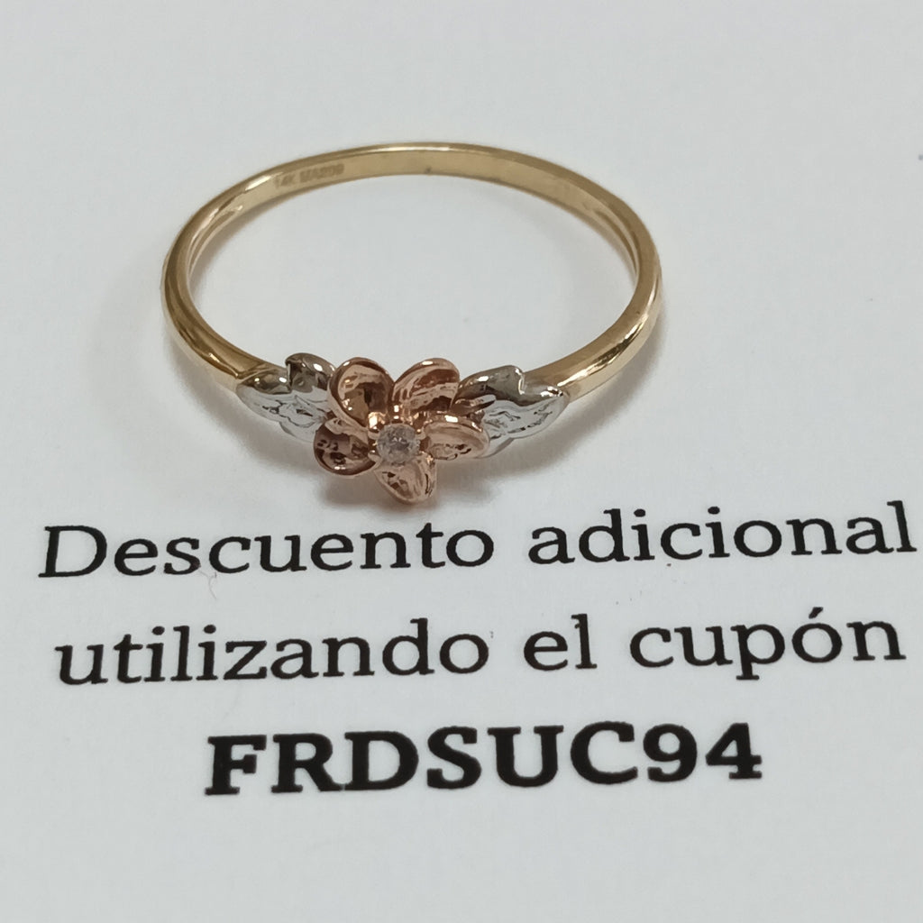 ANILLOS DAMA ORO 14K 1 (NUEVO)