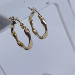 ARRACADAS ORO 14K 1.5 (NUEVO)