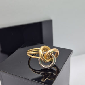 ANILLITO ORO COMBINADO 18 K 6,00 GRMS (SEMINUEVO)