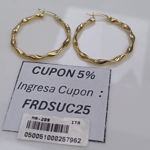 ARRACADAS ORO 14K 1.8 (NUEVO)