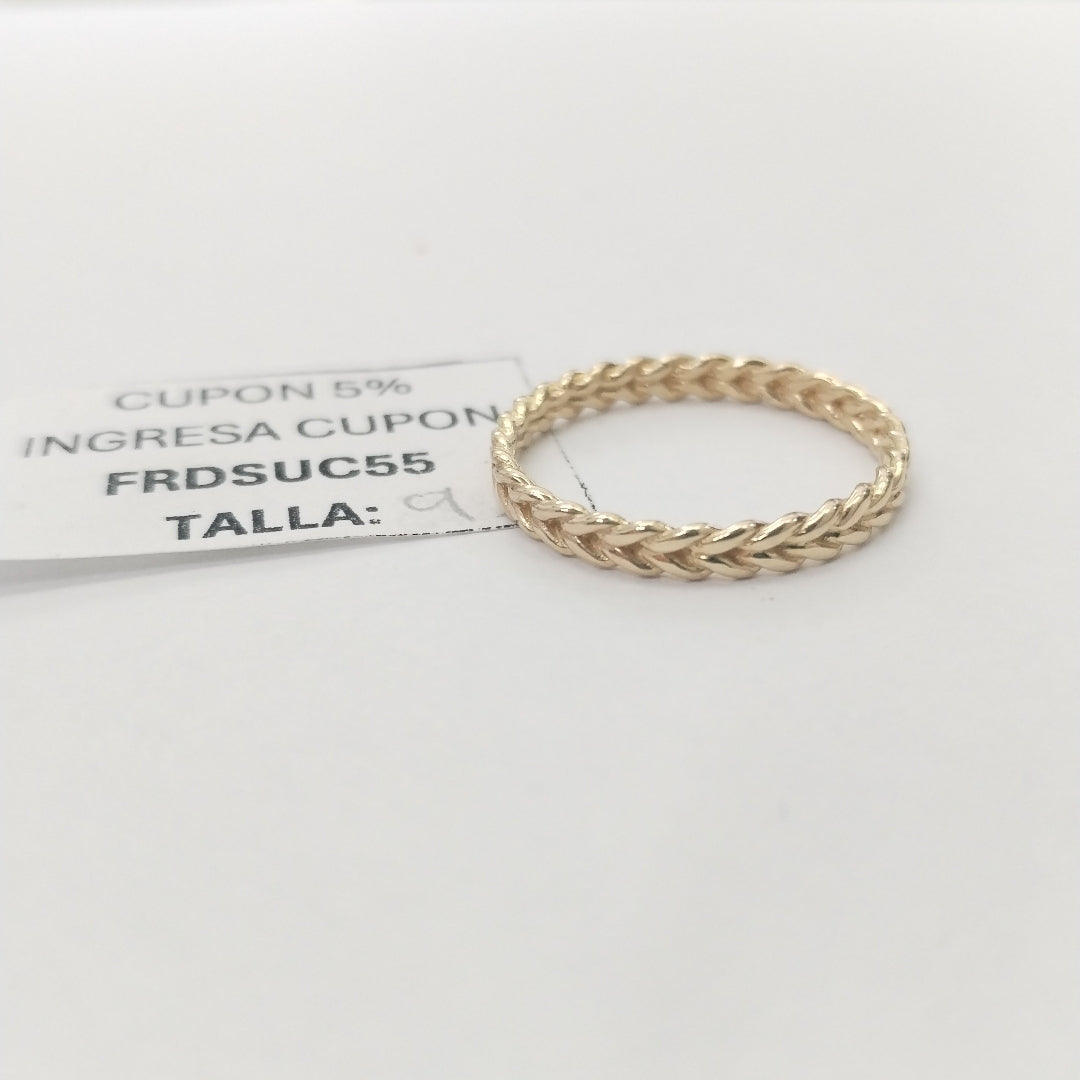 ANILLOS DAMA ORO 14K 2 (NUEVO)