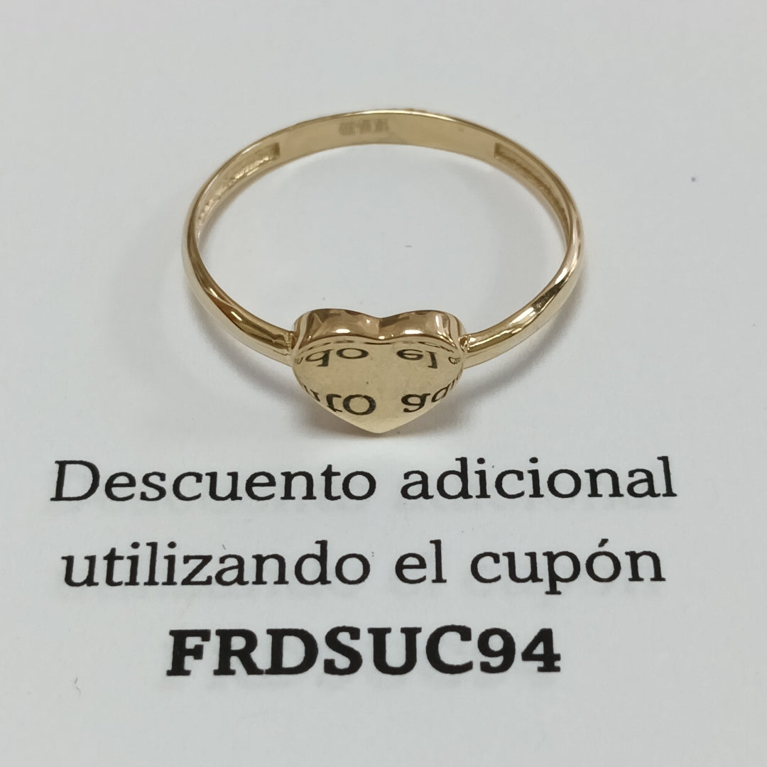 ANILLOS DAMA ORO 14K 1.2 (NUEVO)