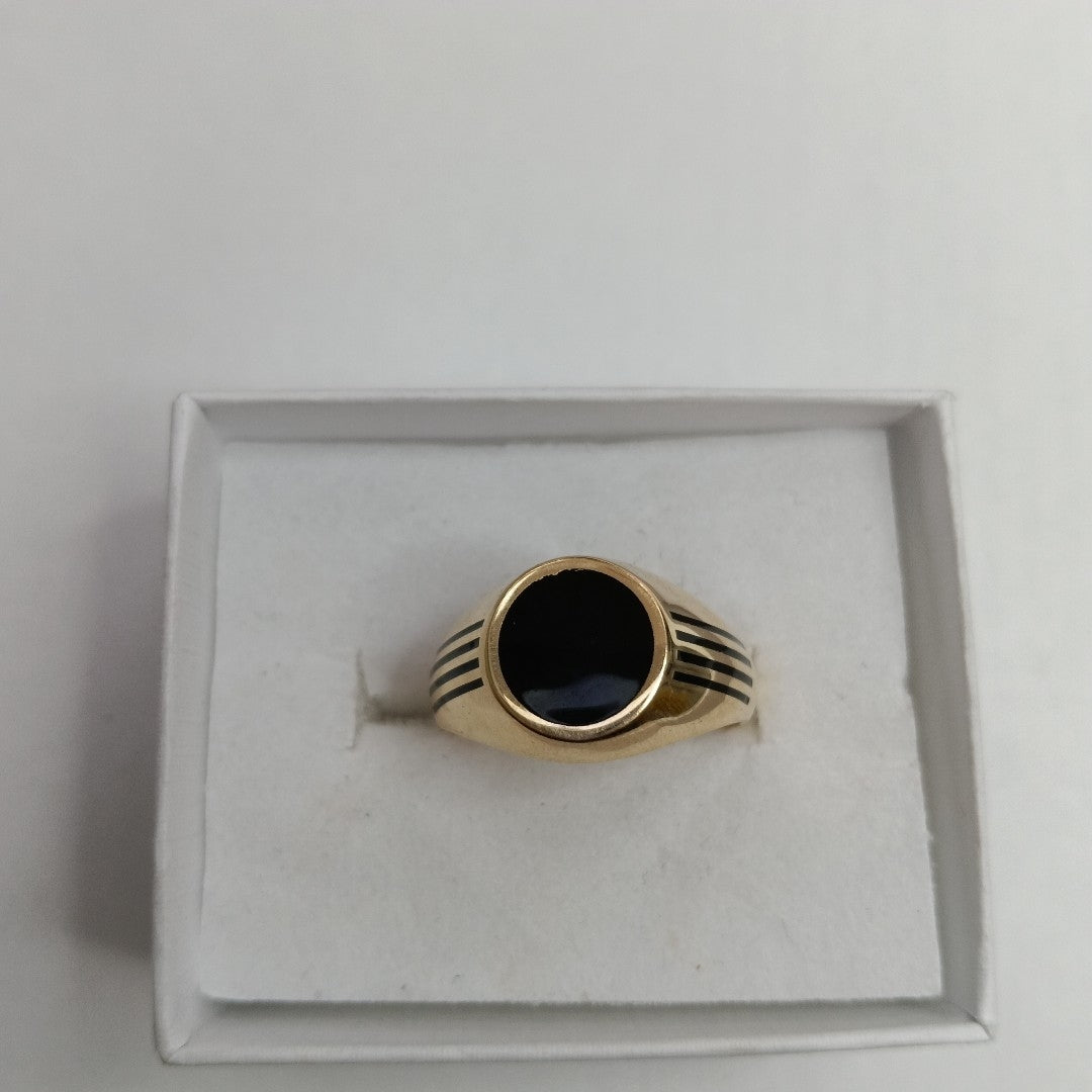 ANILLOS CABALLERO ORO 10K 3.7 (NUEVO)