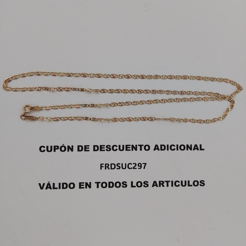 CADENA ORO 10 K 2,80 GRMS (SEMINUEVO)