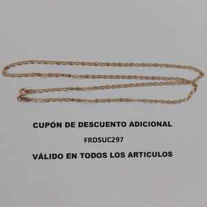 CADENA ORO 10 K 2,80 GRMS (SEMINUEVO)