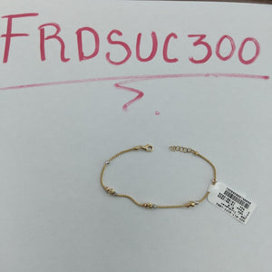 PULSERAS DAMA ORO 14K 2.1 (NUEVO)