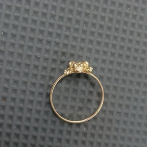 ANILLO ORO 10 K 1,60 GRMS (SEMINUEVO)