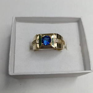 ANILLOS CABALLERO ORO 10K 3.5 (NUEVO)