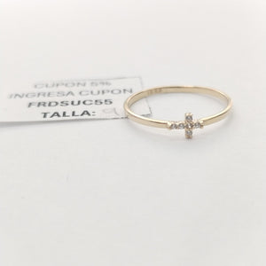 ANILLOS DAMA ORO 14K 1 (NUEVO)