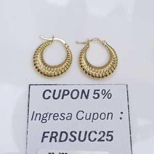 ARRACADAS ORO 14K 1.2 (NUEVO)
