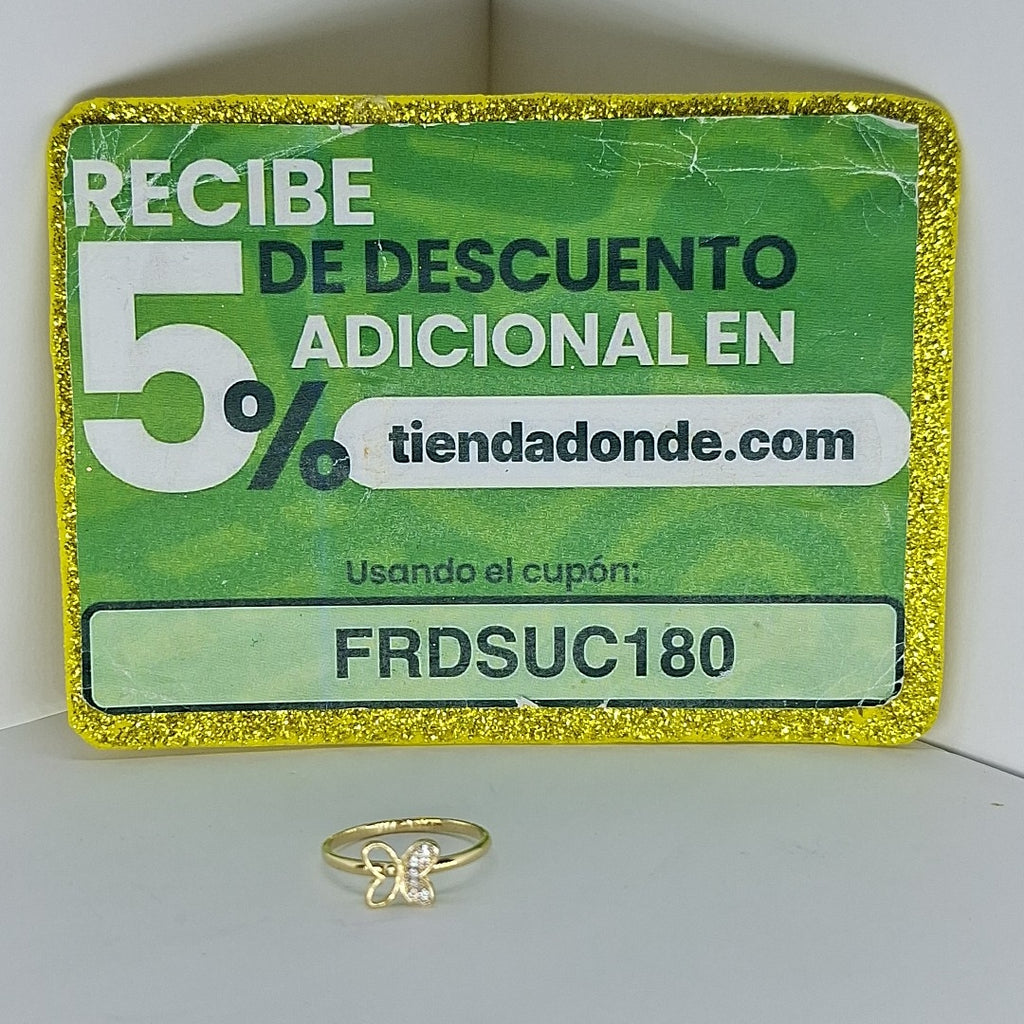 ANILLOS DAMA ORO 14K 1.6 (NUEVO)