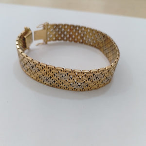 PULSERA RIGIDA ORO 18 K 44,60 GRMS (SEMINUEVO)