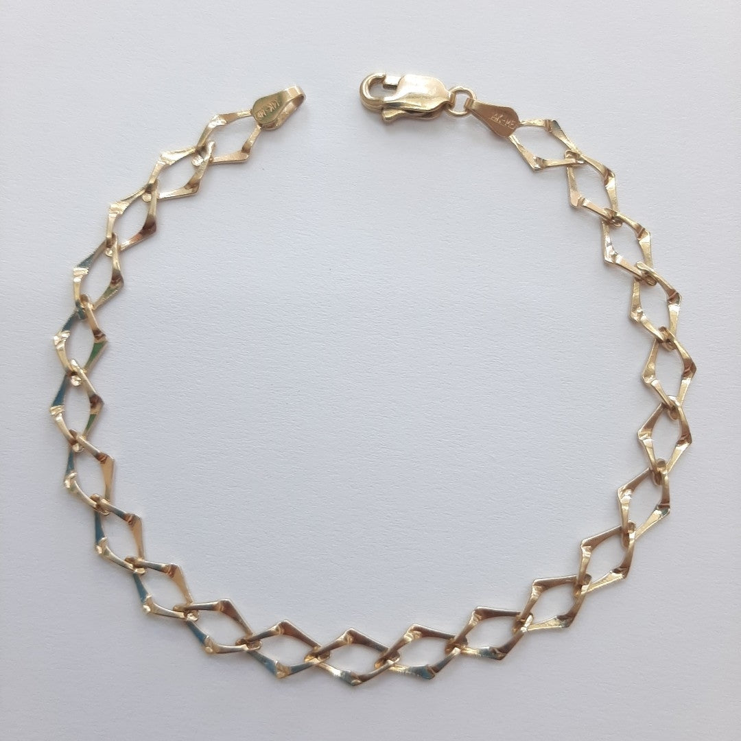 PULSERA ORO 14 K 3.7 GRMS (SEMINUEVO)