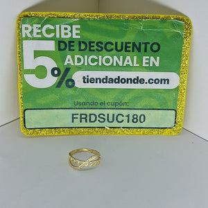 ANILLOS DAMA ORO 14K 2 (NUEVO)