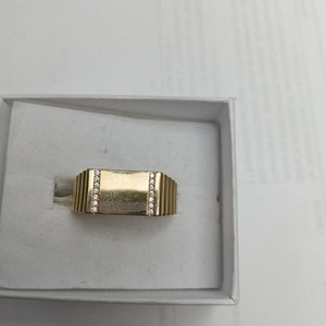 ANILLOS CABALLERO ORO 10K 3.2 (NUEVO)