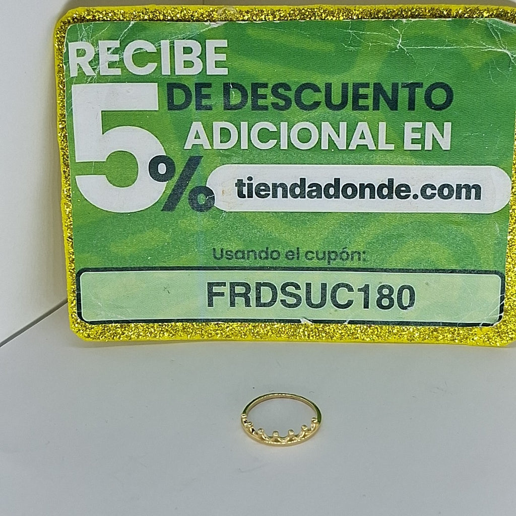 ANILLOS DAMA ORO 14K 1.4 (NUEVO)