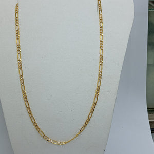 CADENAS 3X1 DIAMANTADA ORO 14K 55 CM 8.5 GR (NUEVO)